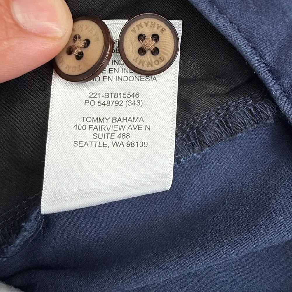 Tommy Bahama finish fabric